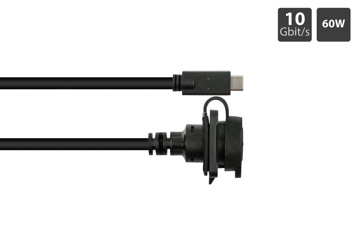 Good Connections Industrie-Einbauverlängerung S1 - Usb 0,5m