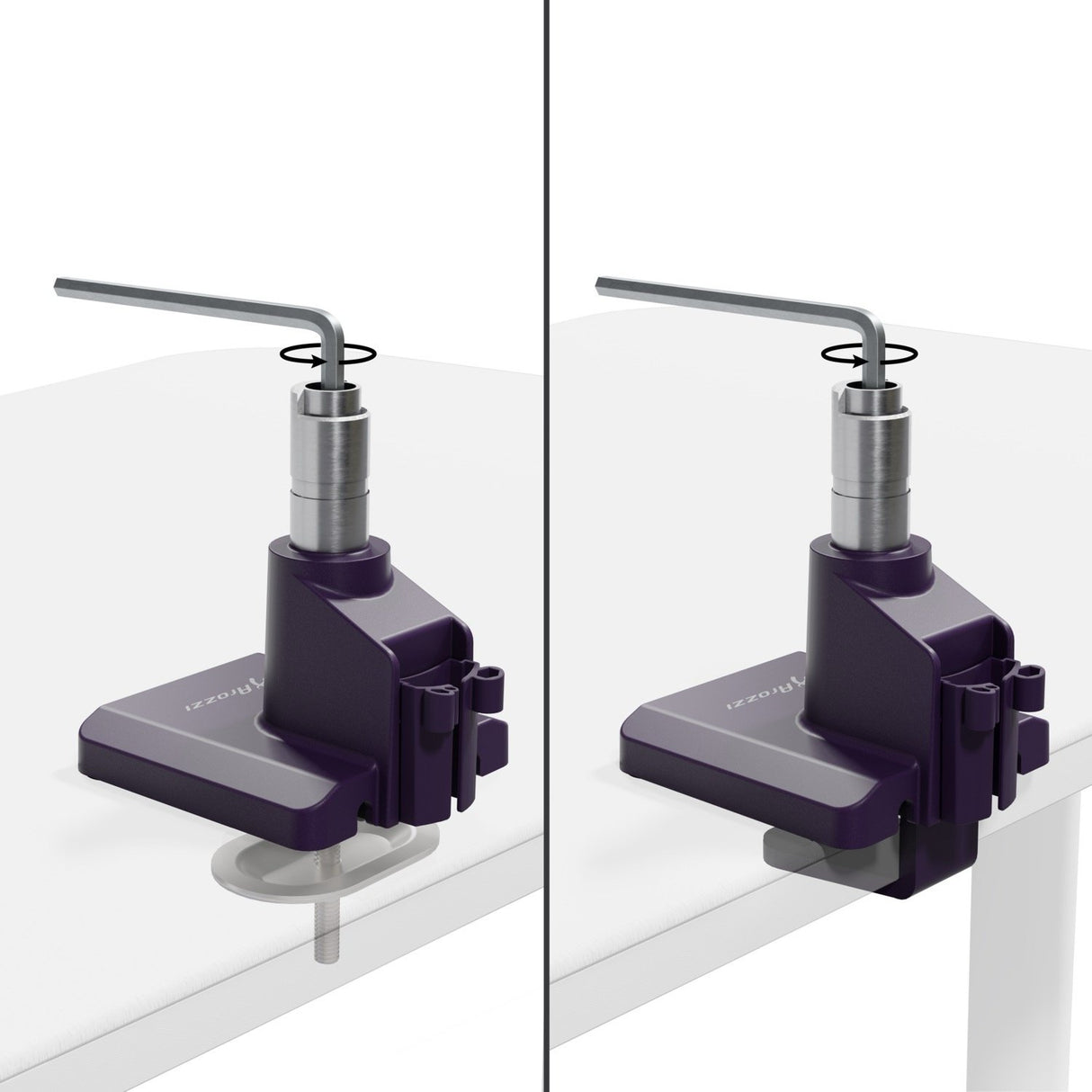 EAN 850072937304 - Arozzi AZ-ALZARE-NEO-PP soporte para monitor Escritorio Púrpura imagen 4