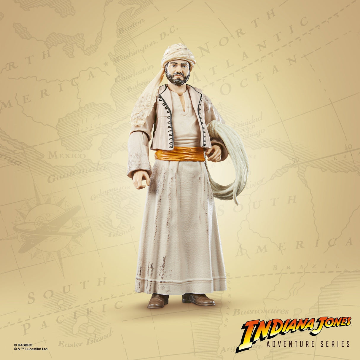 Figura Sallah En Busca Del Arca Perdida Indiana Jones 15cm