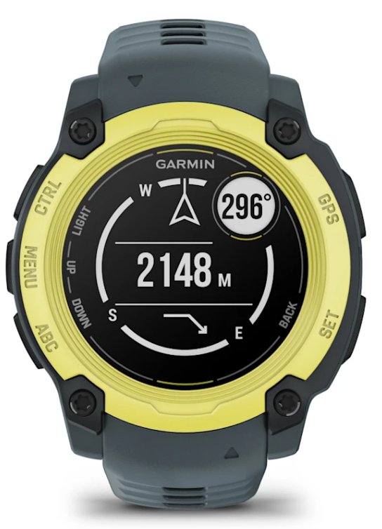 Smartwatch Garmin Instin E 40mm Amarillo Silicona Azul
