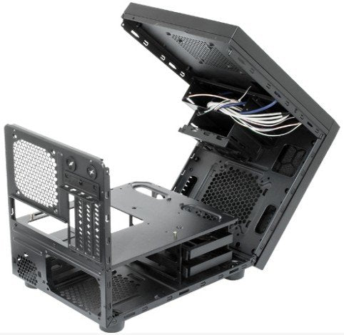 EAN 4710713230125 - Chieftec CI-01B-OP carcasa de ordenador Cubo Negro imagen 3