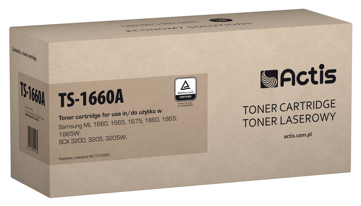 EAN 5901443012474 - Actis TS-1660A cartucho de tóner 1 pieza(s) Compatible imagen 1