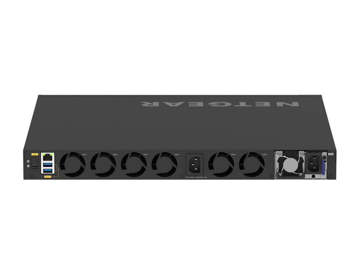 EAN 606449165197 - NETGEAR M4350-40X4C Gestionado L3 10G Ethernet (100/1000/10000) Energía sobre Ethernet (PoE) 1U Negro imagen 4