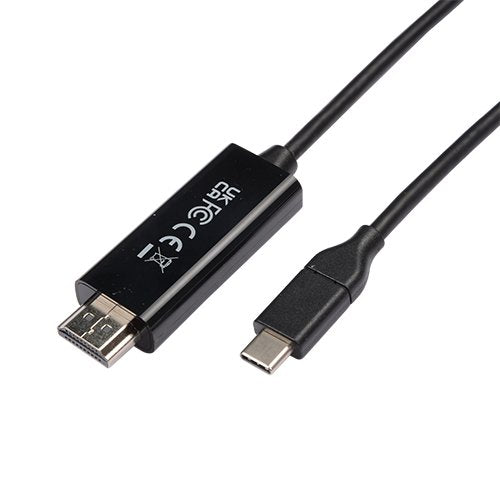 EAN 0662919111644 - V7 V7UCHDMI-1M adaptador de cable de vídeo USB Type-C 3.2 Gen 1 HDMI Negro imagen 2
