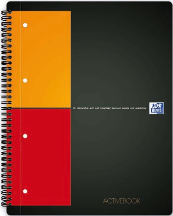 Hamelin Oxford International - Activebook - Drahtkammgebunden - A5 (148 X 210 Mm)