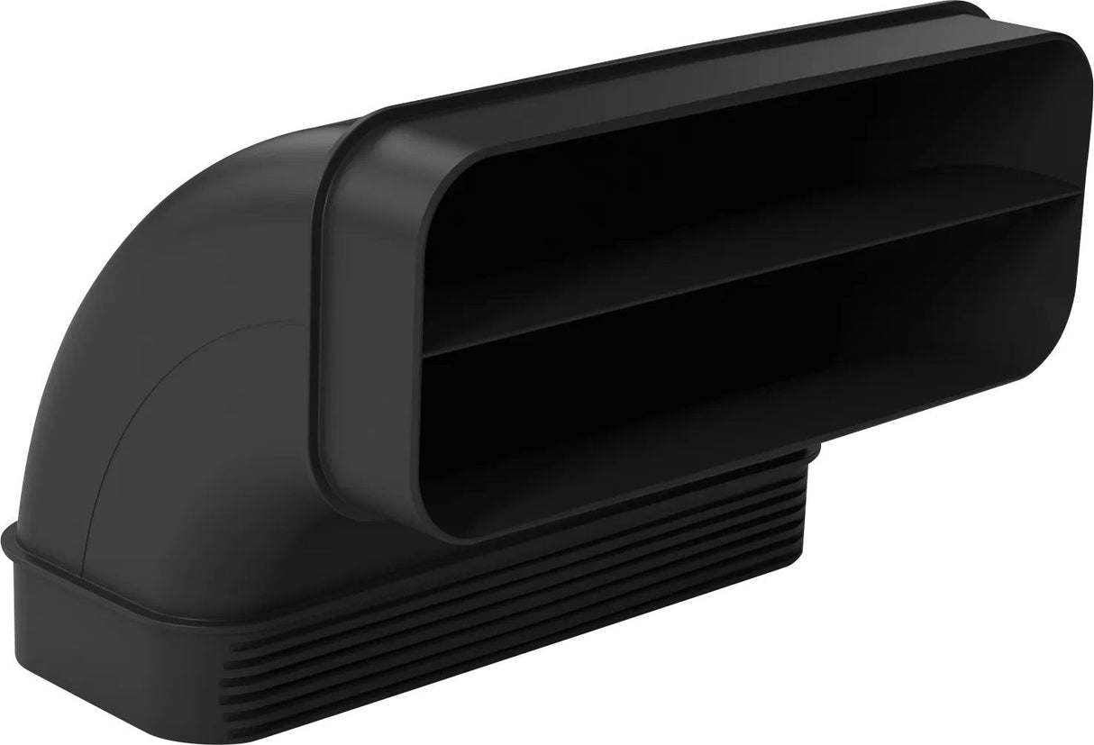 Bosch Home 90 ° Flach Canal Arch Hez9vdsb2, Tubería Negra, Vertical, Macho Hez9vdsb2