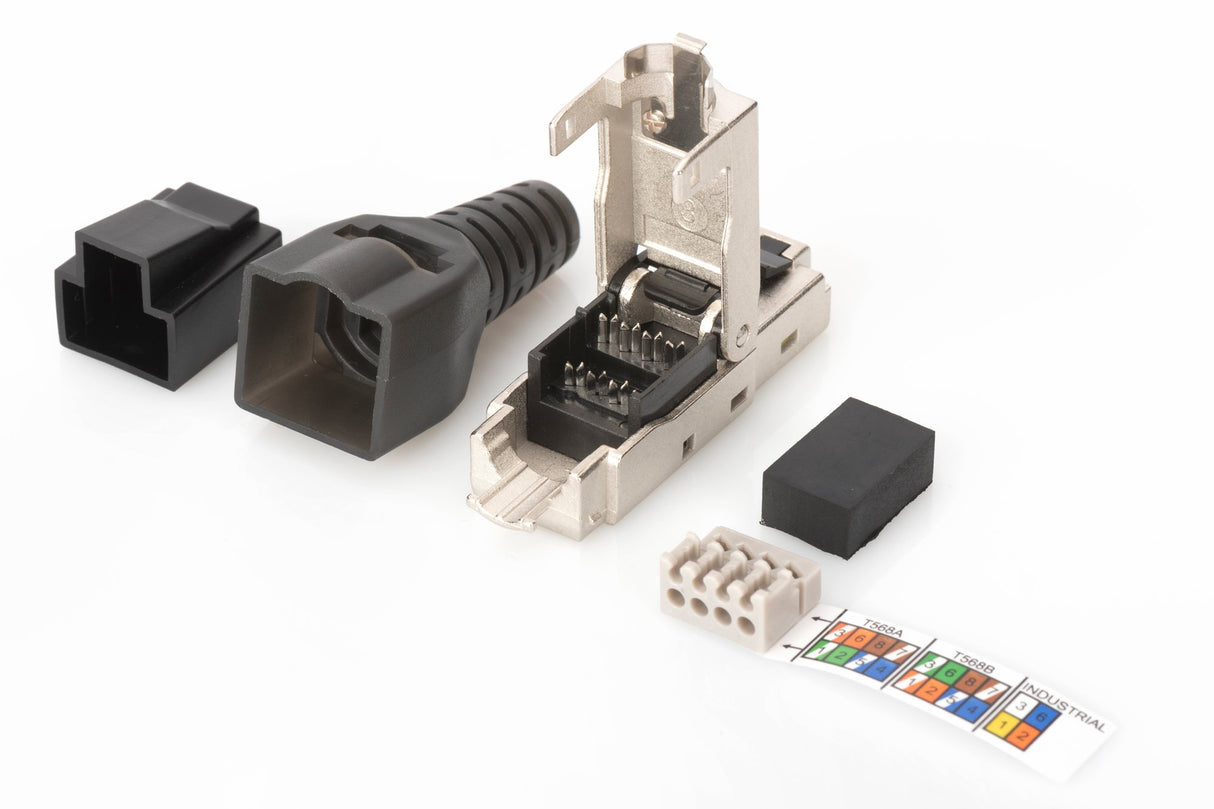 EAN 4016032392231 - Digitus DN-93631 conector RJ-45 Acero inoxidable imagen 5