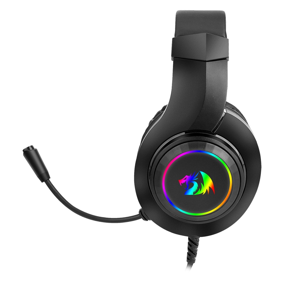Redragon Hylas Auricular Gaming Rgb 3.5mm Micrófono Negro