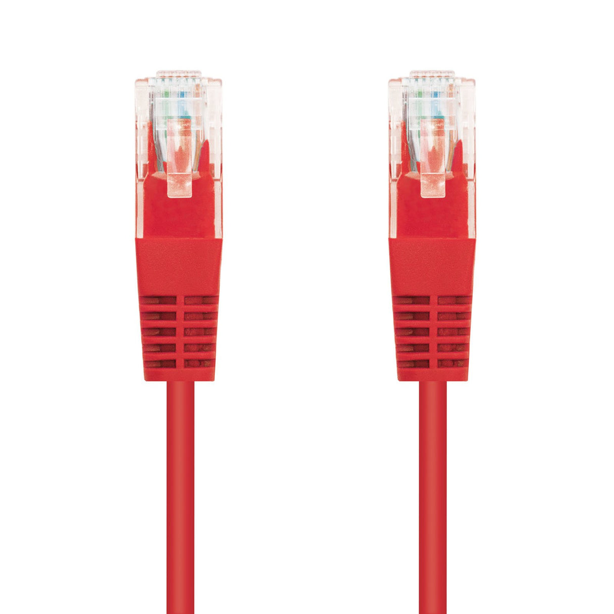 EAN 8433281003552 - Nanocable 10.20.0402-R cable de red Rojo 2 m Cat6e U/UTP (UTP) imagen 2