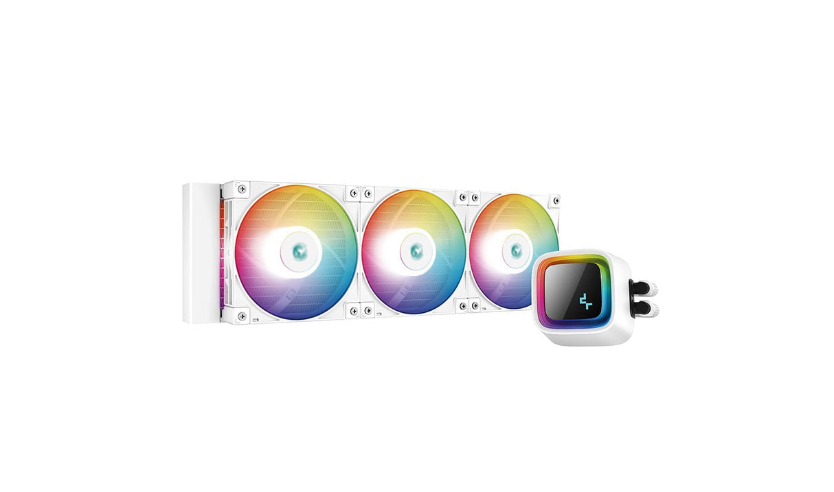 EAN 6933412727644 - DeepCool LS720 WH Procesador Sistema de refrigeración líquida todo en uno 12 cm Blanco 1 pieza(s) imagen 1