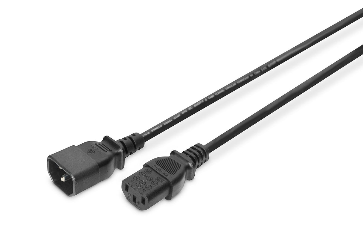 Cable De Alimentación Iec Macho - Hembra 1.8m