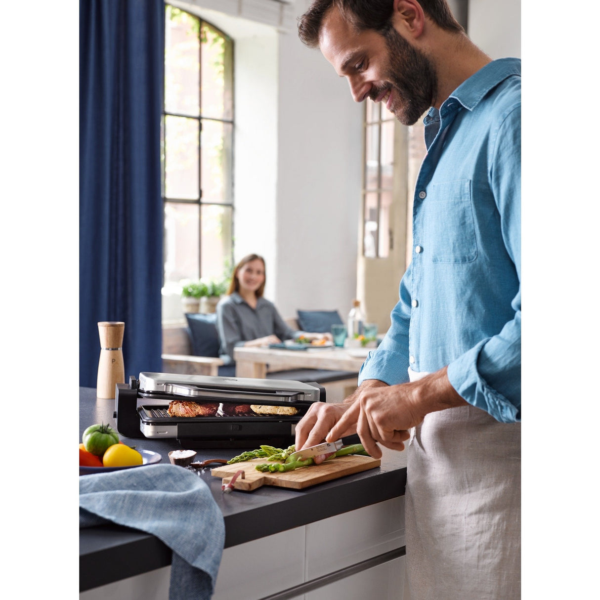 Wmf Lono 04.1511.0011 Parrilla Eléctrica De Contacto