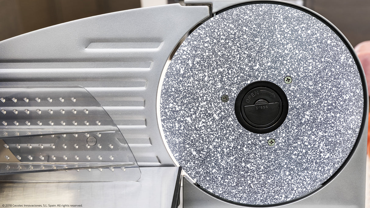 EAN 8435484023078 - Cecotec Rock’nCut Twin rebanadora Manual 180 W Negro, Acero inoxidable imagen 14