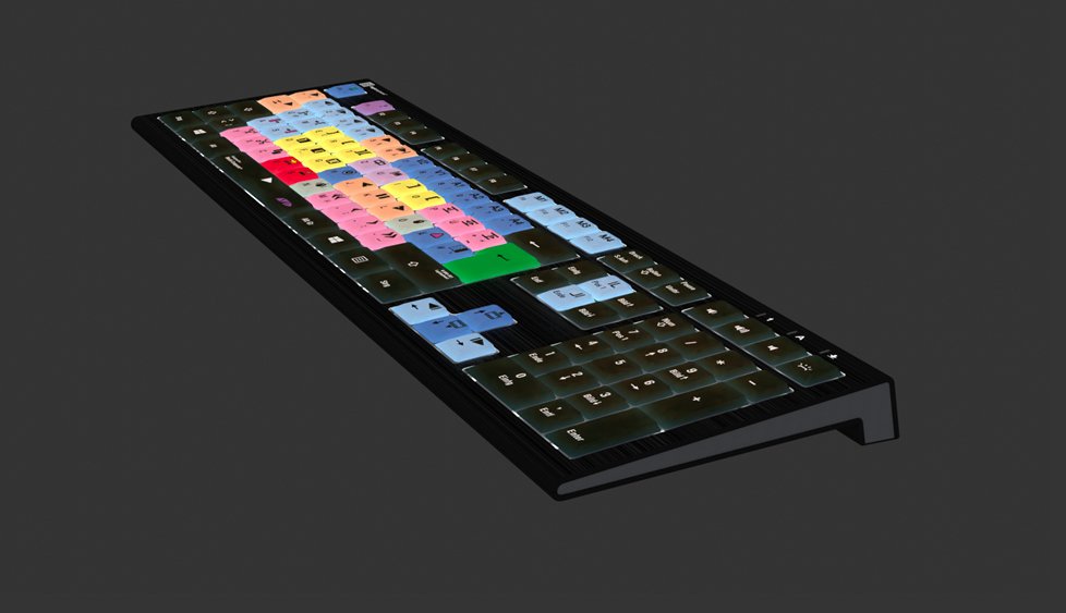 EAN 5707795018535 - Logickeyboard LKB-MCOM4-A2PC-DE teclado Juego USB QWERTZ Alemán Negro imagen 3