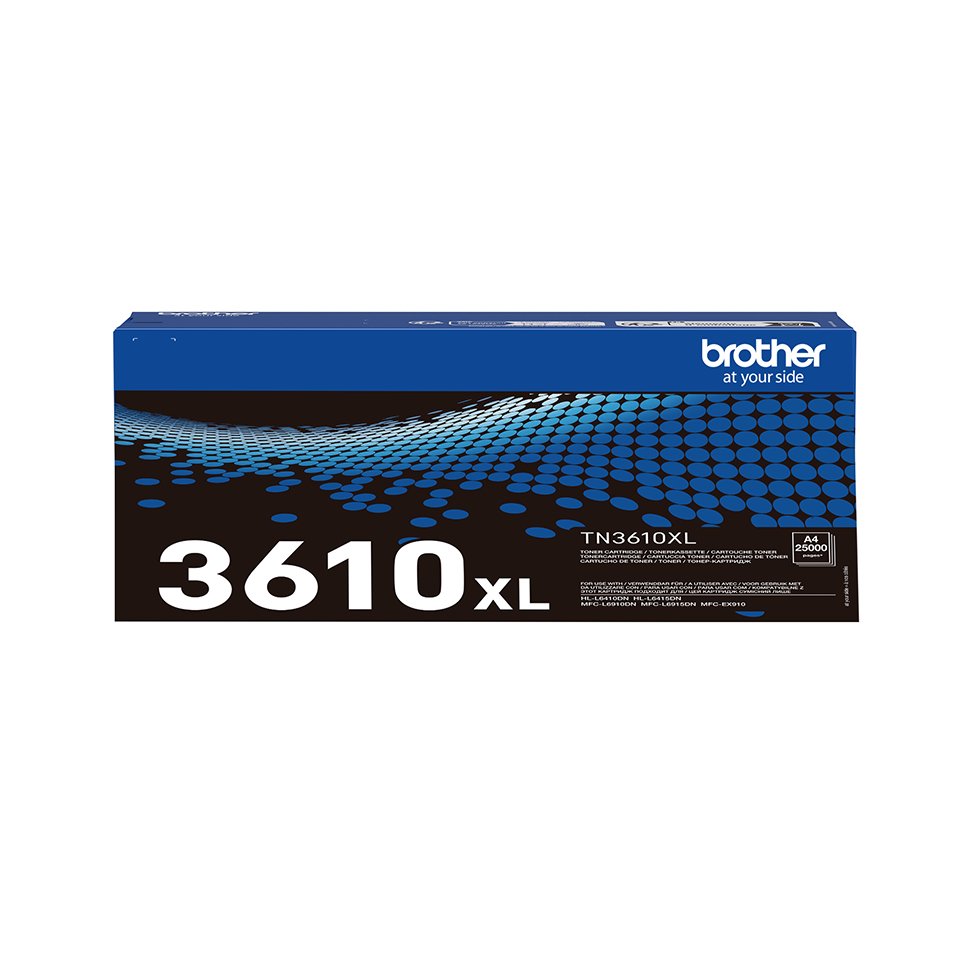 EAN 4977766819879 - Brother TN-3610XL cartucho de tóner 1 pieza(s) Original Negro imagen 2