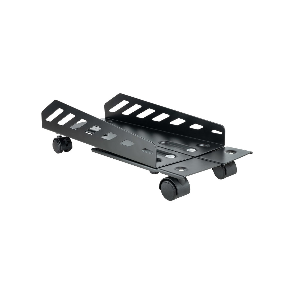 Soporte Para Cpu De Suelo Ruedas Plegable Negro
