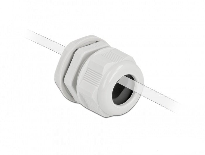Delock Prensaestopa Para Cable Pg16 Para Flachcable Gris 2 Piezas
