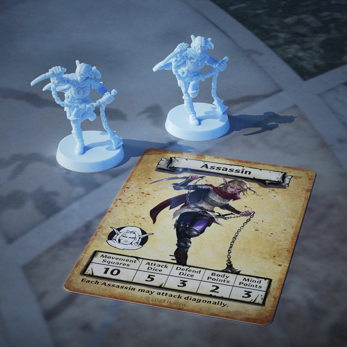 Expansion Juego De Mesa Salida De La Temible Luna Heroquest Ingles