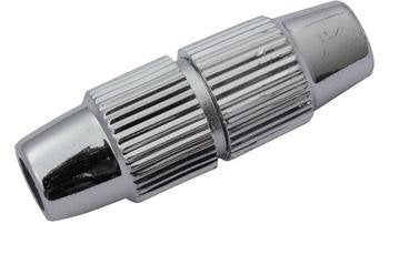Schwaiger Koaxial Empalme De Cable Metallisiert/Hq Plateado