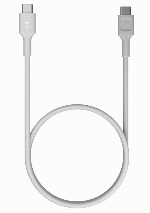 Kabel Usb-C-Usb-C Powerflex 100w Silikonowy 1.2m Bialy