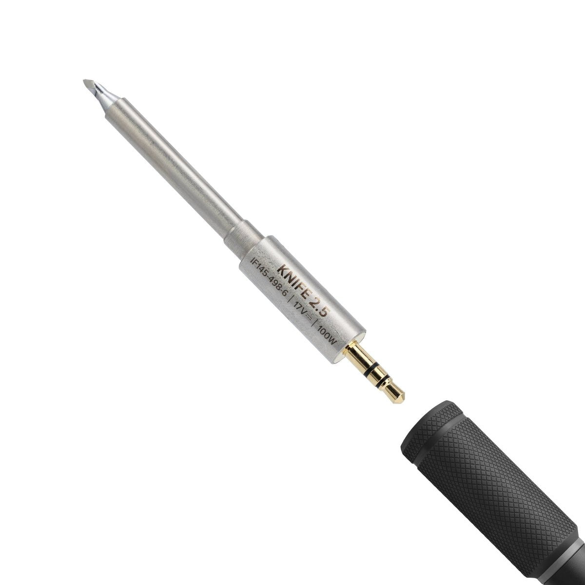 Punta De Soldadura Ifixit Fixhub Con Forma De Cuchillo De 2,5 Mm, Soldador Plateado If145-841-1