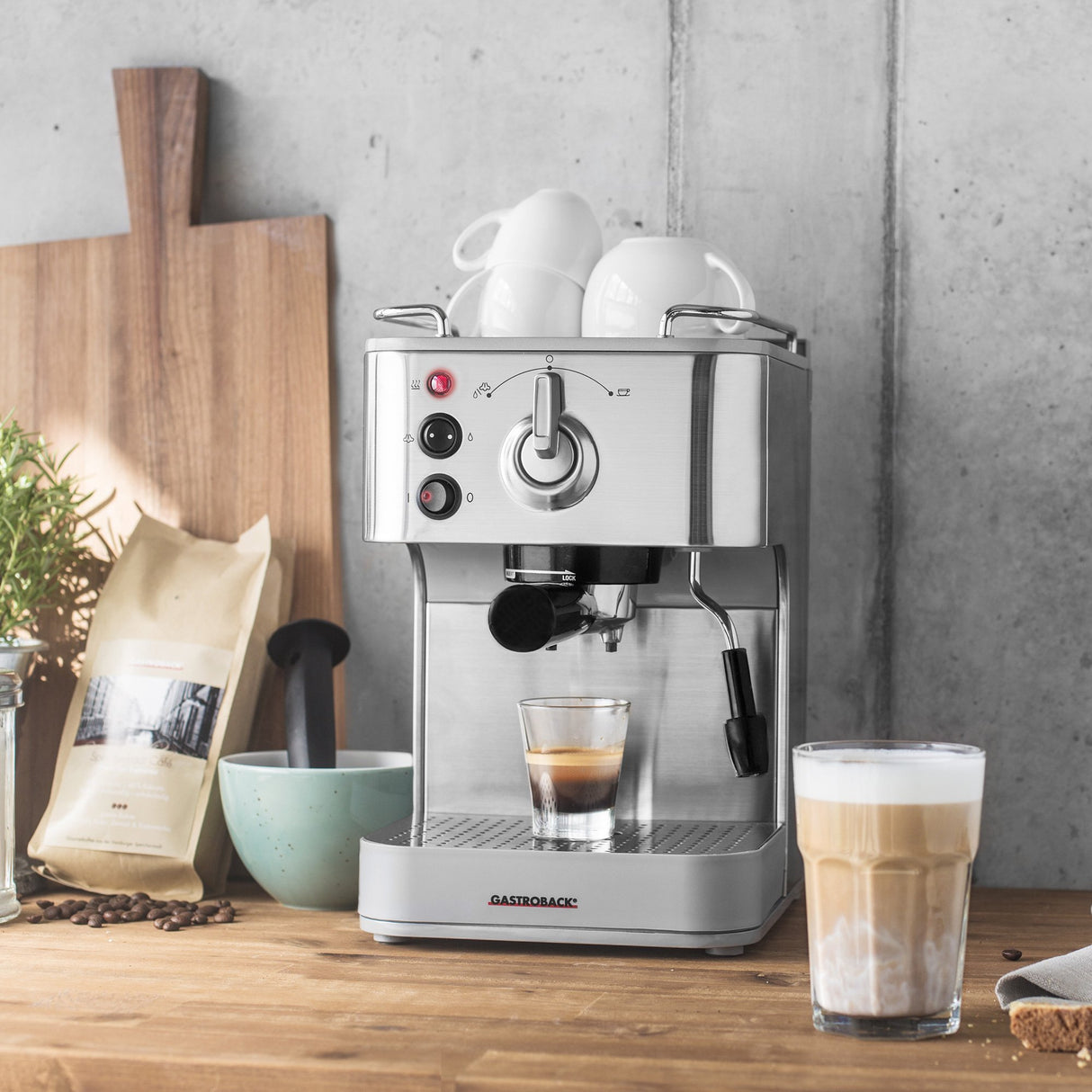 EAN 4016432426062 - Gastroback Design Espresso Plus Manual Máquina espresso 1,5 L imagen 8