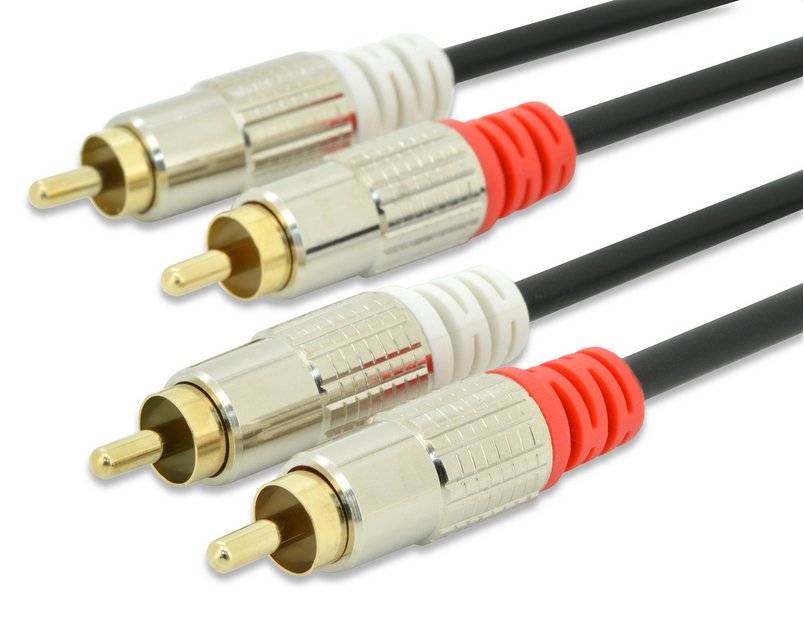 Audio Connection Cable, 2x Rc