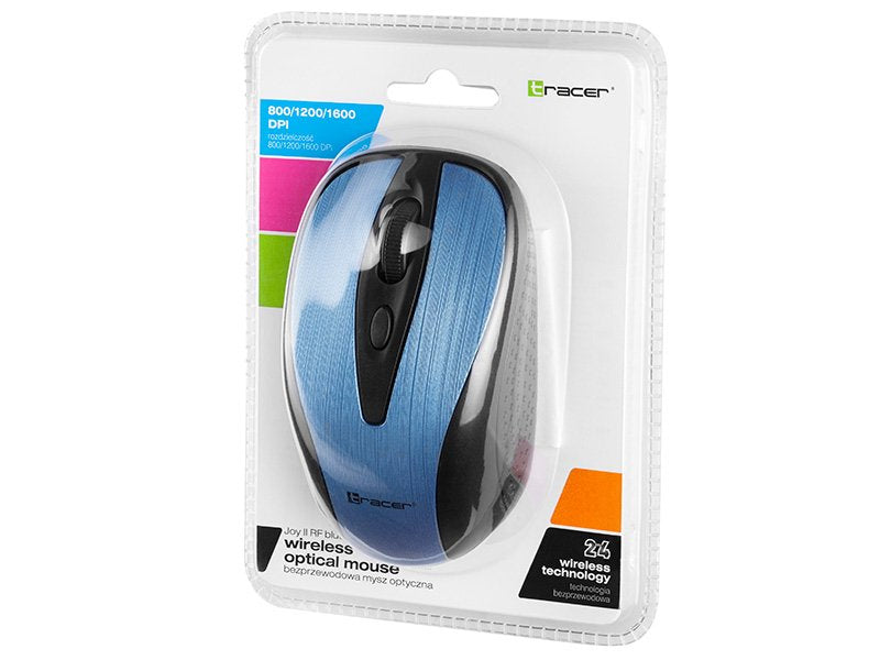 Raton Tracer Joy Ii Rf Nano Usb Blue Inalámbrico