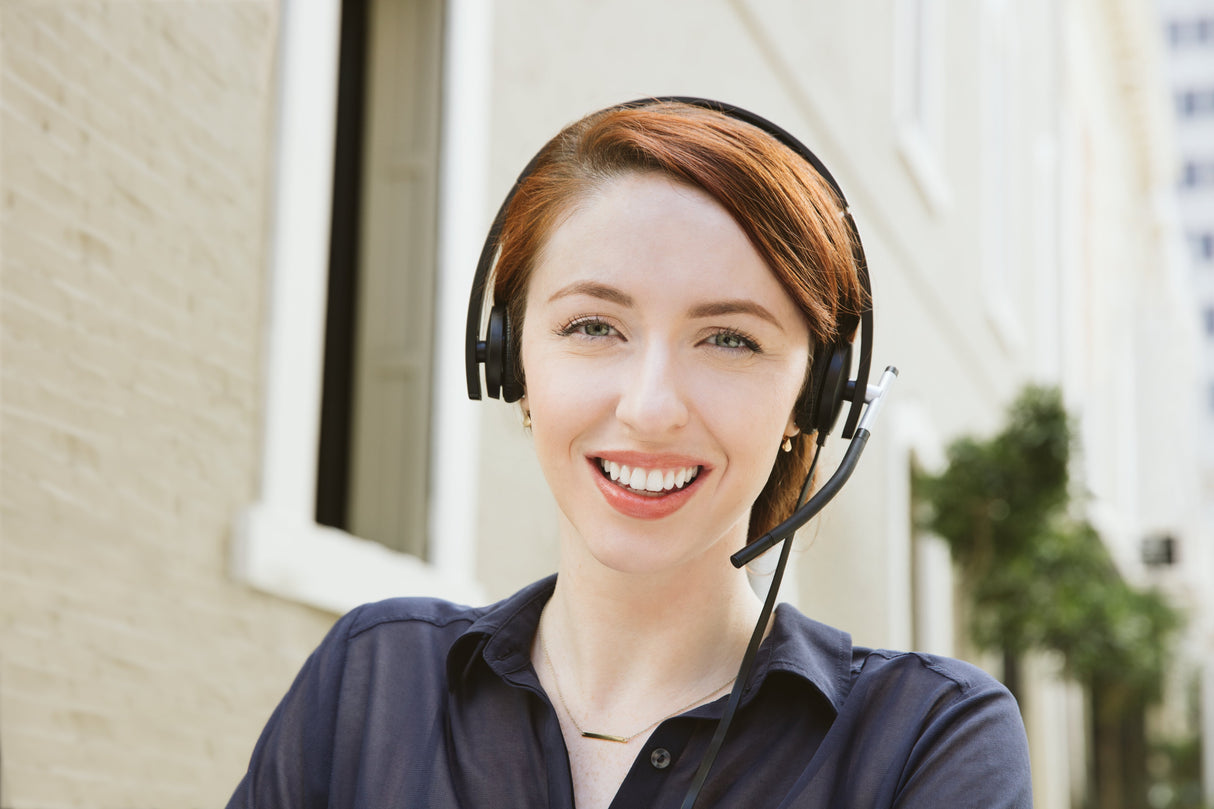 EAN 5099206041189 - Logitech 981-000514 auricular y casco Auriculares Alámbrico Diadema Oficina/Centro de llamadas USB tipo A imagen 4