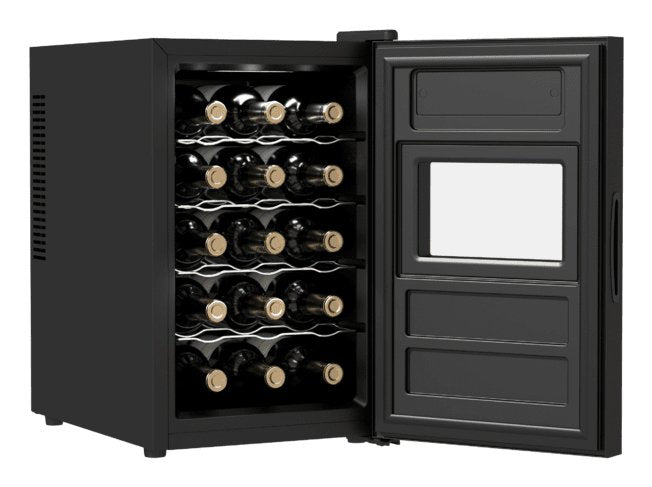 Vinoteca Cecotec Bolero Grandsommelier 1550 Coolcrystal Bodega Para 15 Botellas