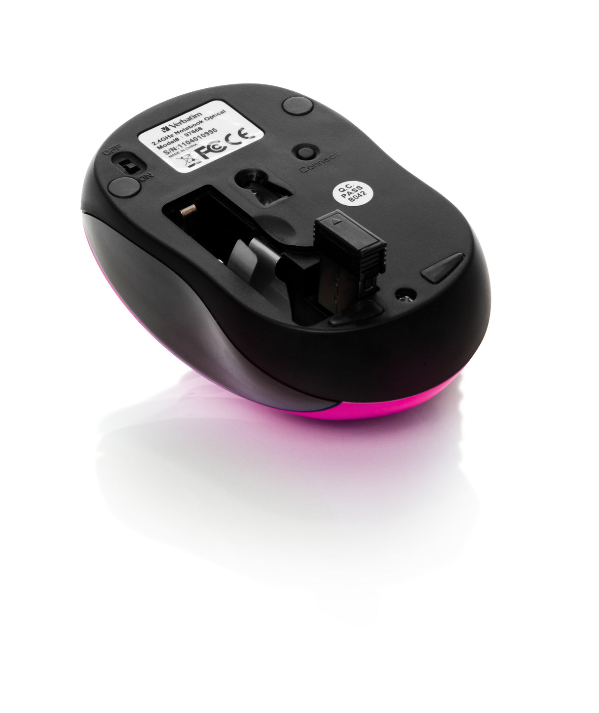 EAN 0023942490432 - Verbatim Go Nano ratón Oficina RF inalámbrico 1600 DPI imagen 5