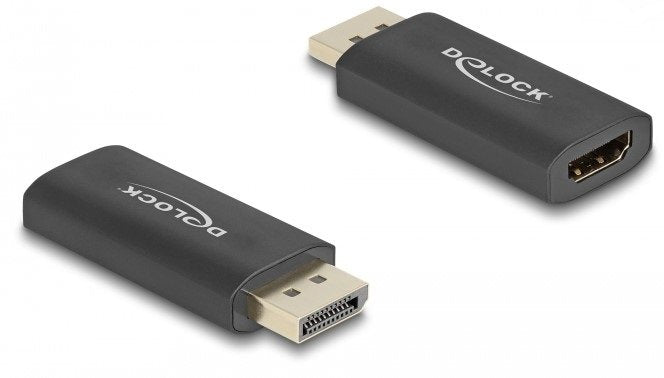 Delock 61055 Adaptador Displayport 1.4 Activo A Hdmi 8k Con Función Hdr