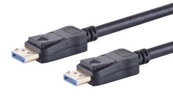 8k Displayport 2.0 Cable 1.5m Black Microconnect 8k