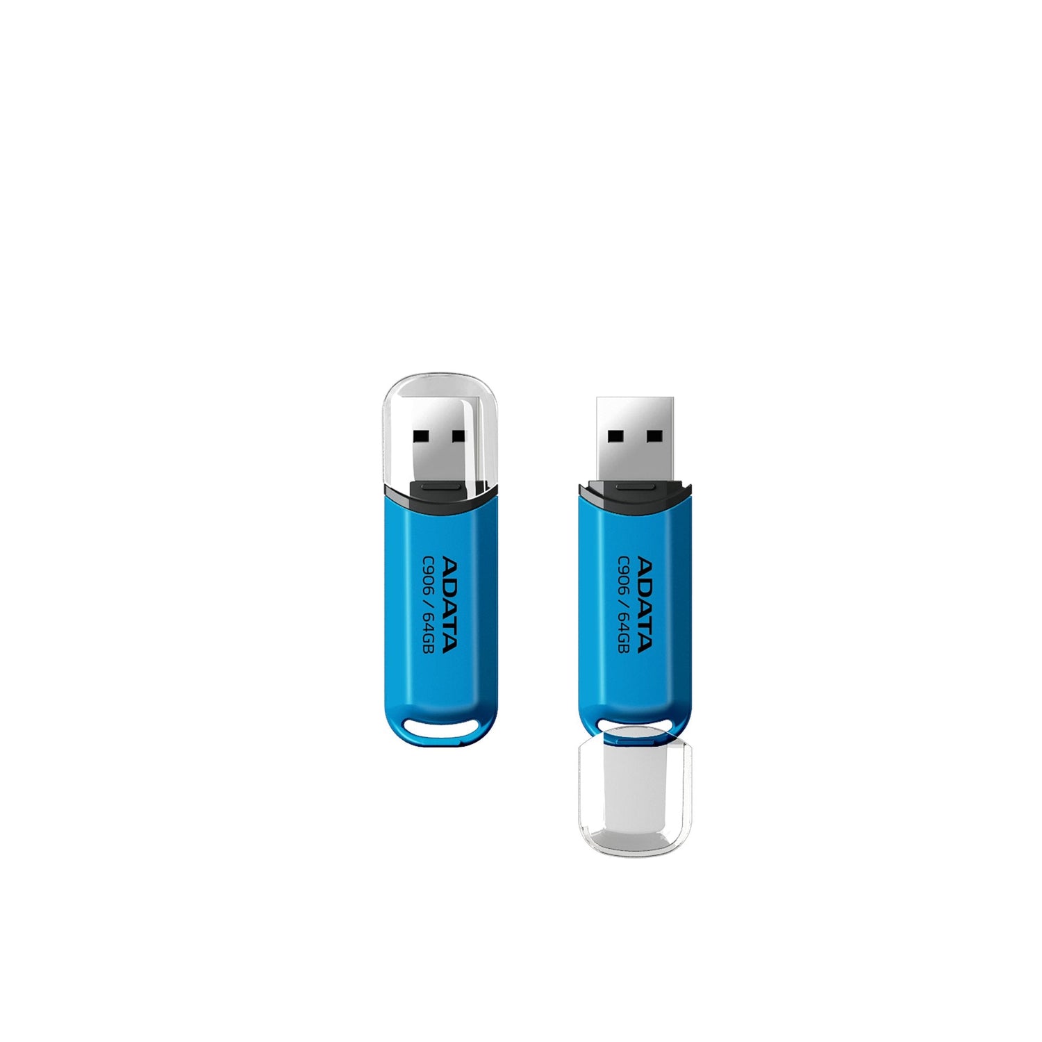 EAN 4711085945082 - ADATA AC906-64G-RWB unidad flash USB 64 GB USB tipo A 2.0 Azul, Transparente imagen 2