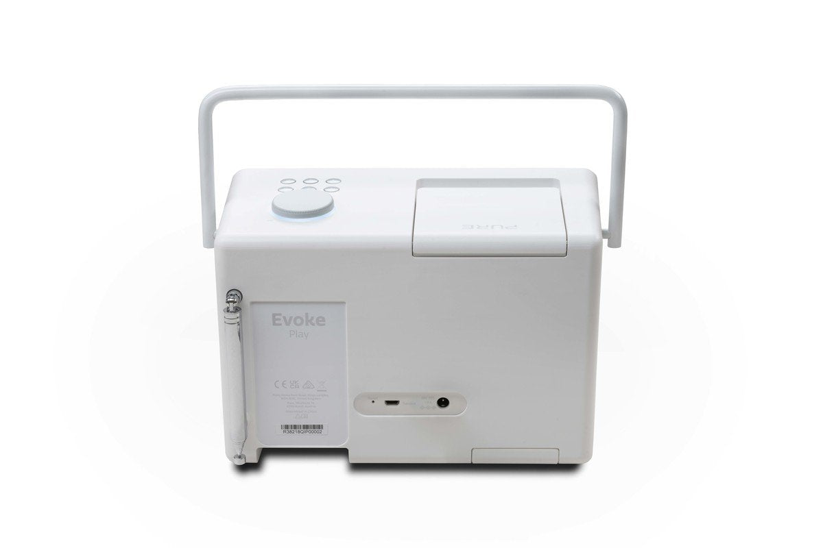 Pure Evoke Play Cotton White / Microcadena 40w Con Altavoces Integrados