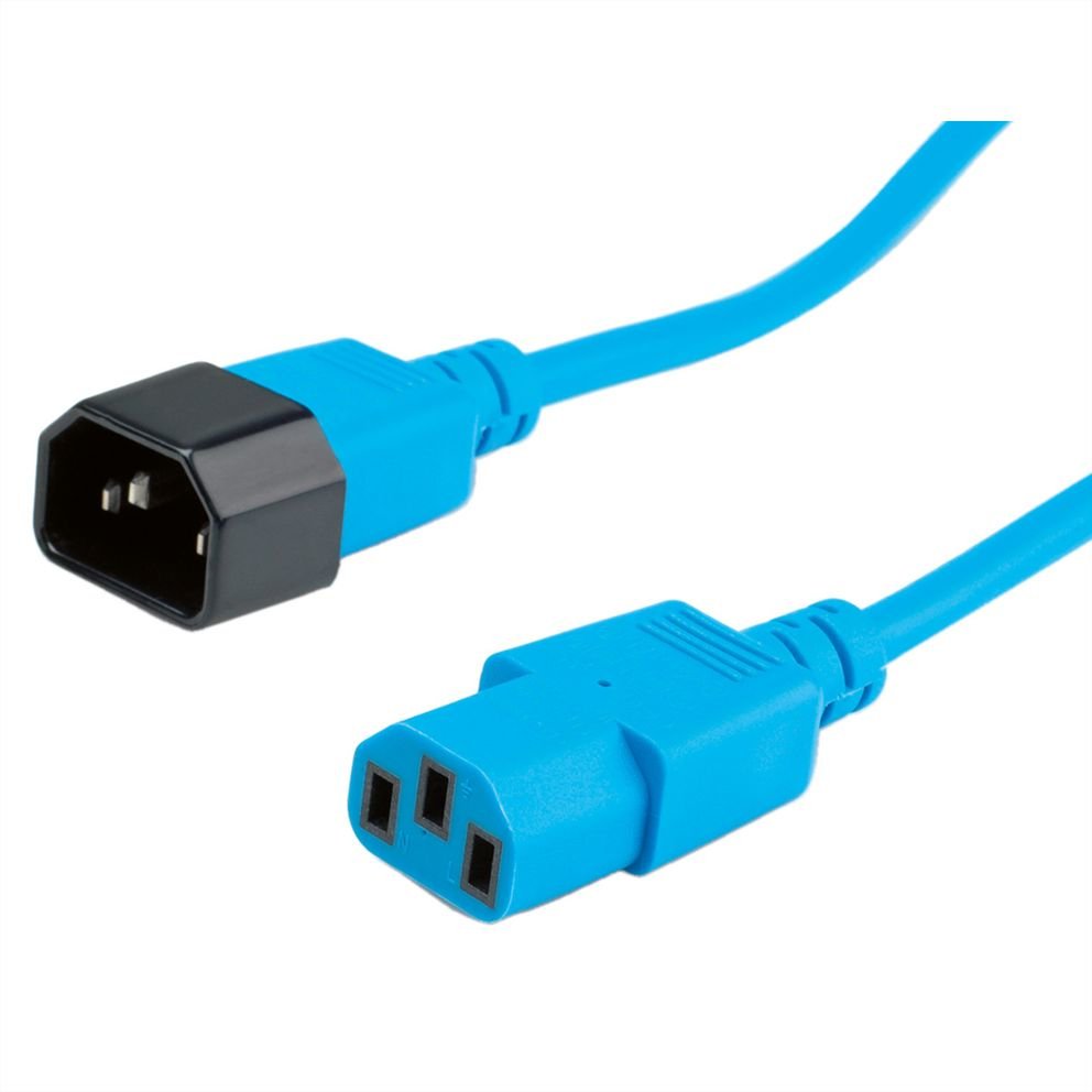 EAN 7630049617674 - ROLINE 19.08.1533 cable de transmisión Azul 3 m IEC 320 imagen 1