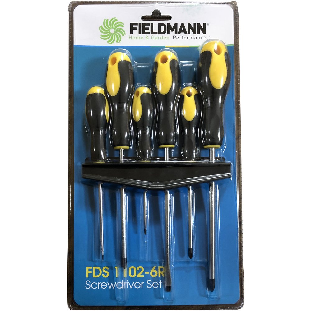 EAN 8590669271887 - Fieldmann FDS 1102-6R destornillador manual Juego Destornillador plano imagen 2