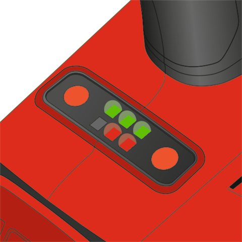 Llave De Impacto Sin Escobillas 1/2" 700nm Yato Yt-82806