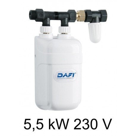 EAN 5900950921651 - Dafi POZ03134 calentadory hervidor de agua Vertical Sin depósito (instantánea) Blanco imagen 1