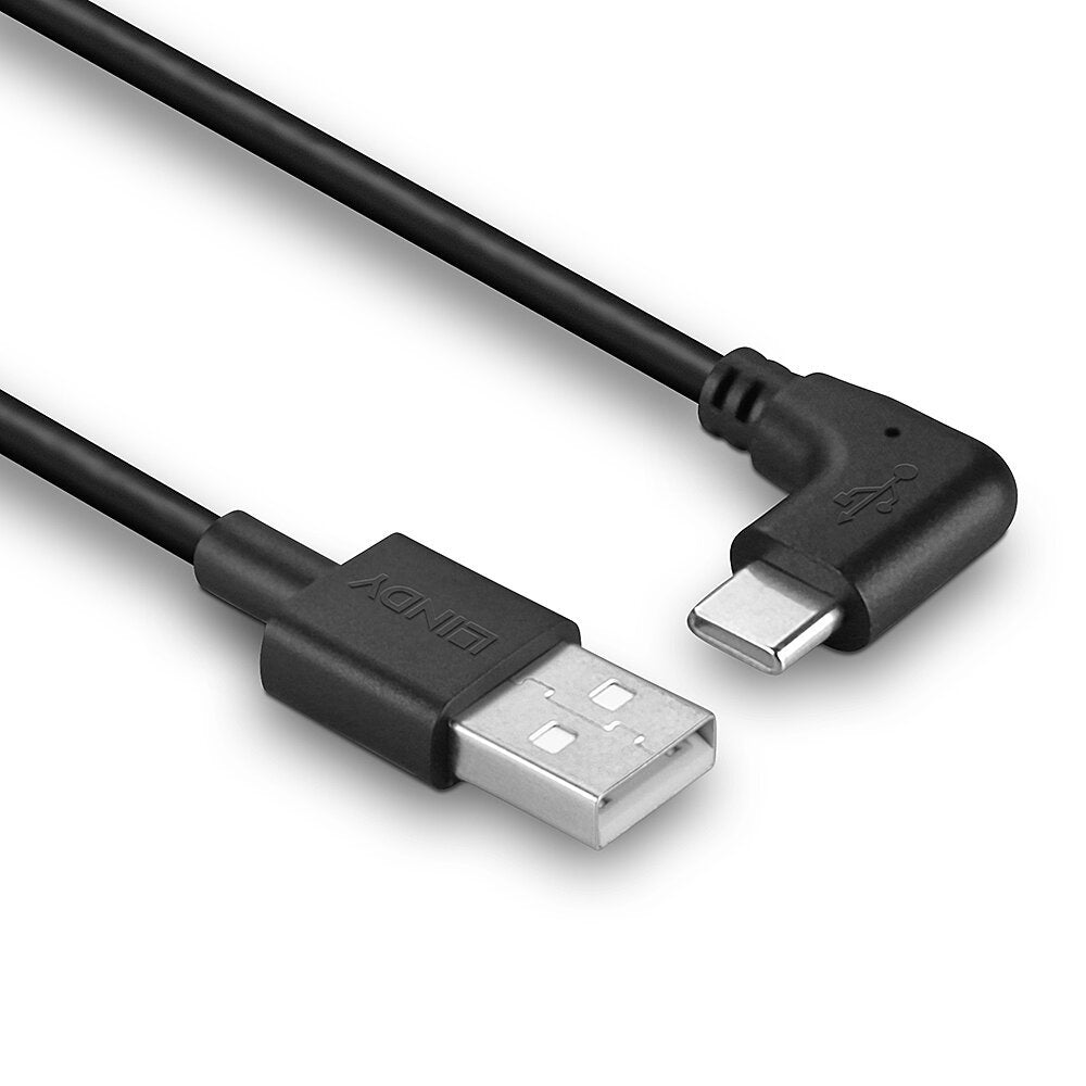 Cable Lindy 32000 Usb 2.0 0,5 M Usb A Usb C Negro