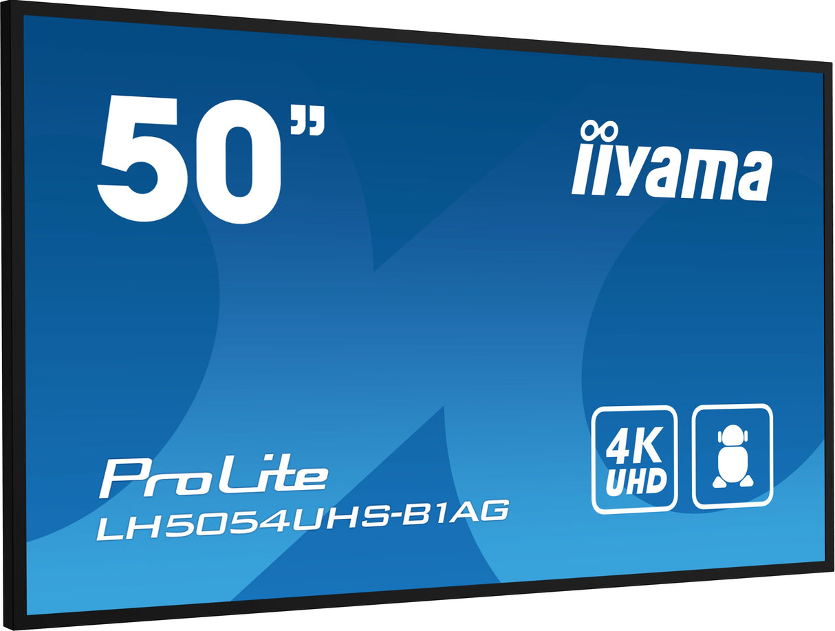 EAN 4948570120987 - iiyama LH5054UHS-B1AG pantalla de señalización Pantalla plana para señalización digital 125,7 cm (49.5") imagen 4