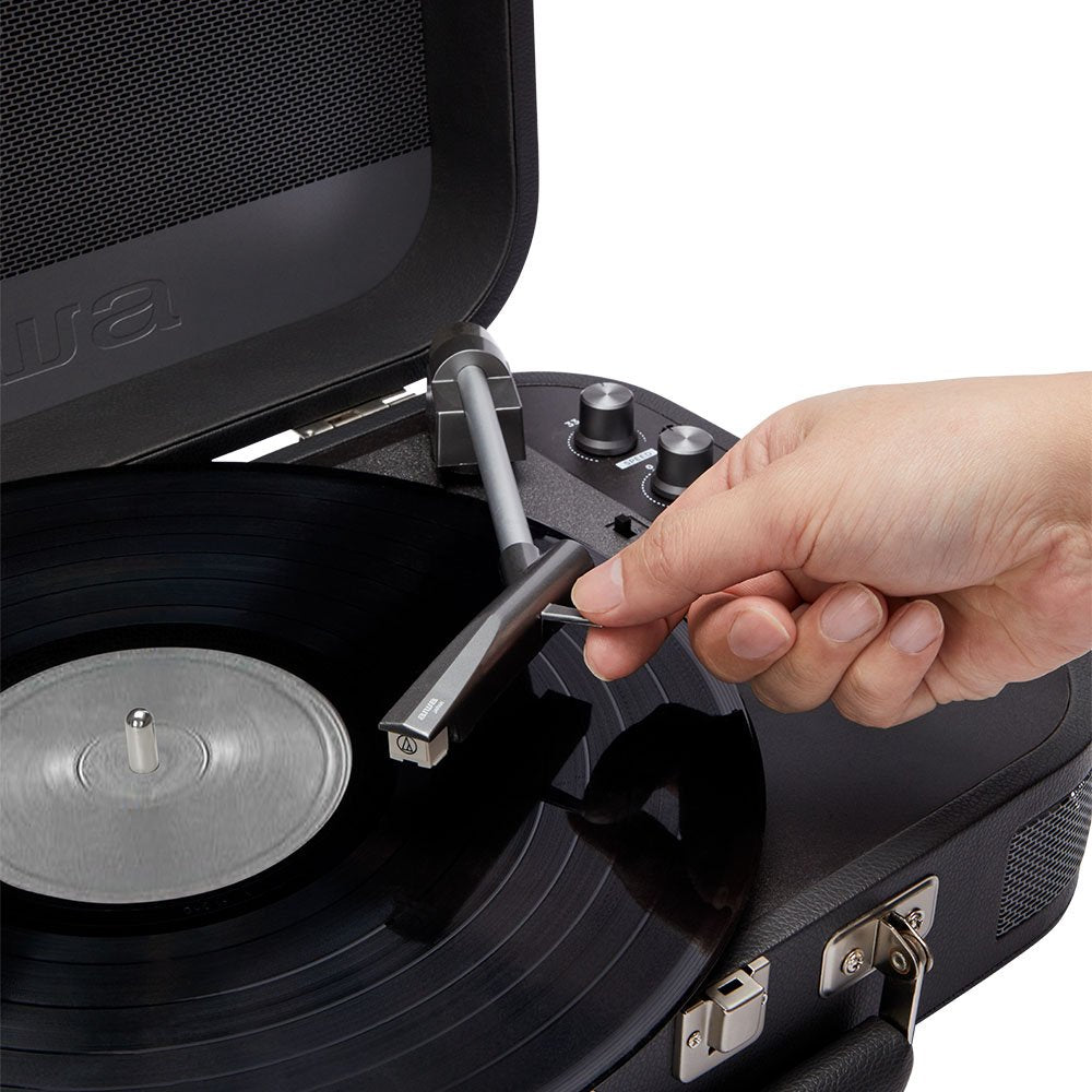EAN 8435256898385 - Aiwa VPX-1951TN tocadisco Tocadiscos de tracción por correa Titanio Automático imagen 2