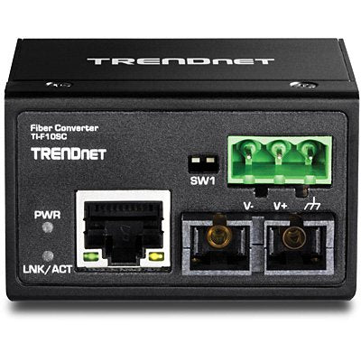 EAN 0710931160451 - Trendnet TI-F10SC convertidor de medio 200 Mbit/s 1310 nm Multimodo Negro imagen 4