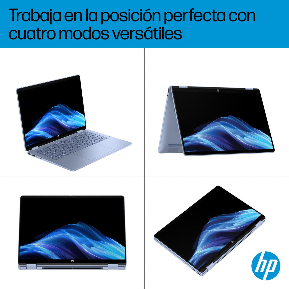Portátil Convertible Hp Omnibook 5 Flip 14-Fp0010ns Intel Core I5-1334u 16gb 512gb 14' Táctil Win11