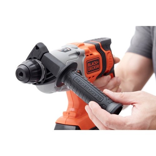Martillo Combinado Inalámbrico Black+Decker -Bcd900e2k, 18 Voltios, Martillo Perforador Bcd900e2k-Qw