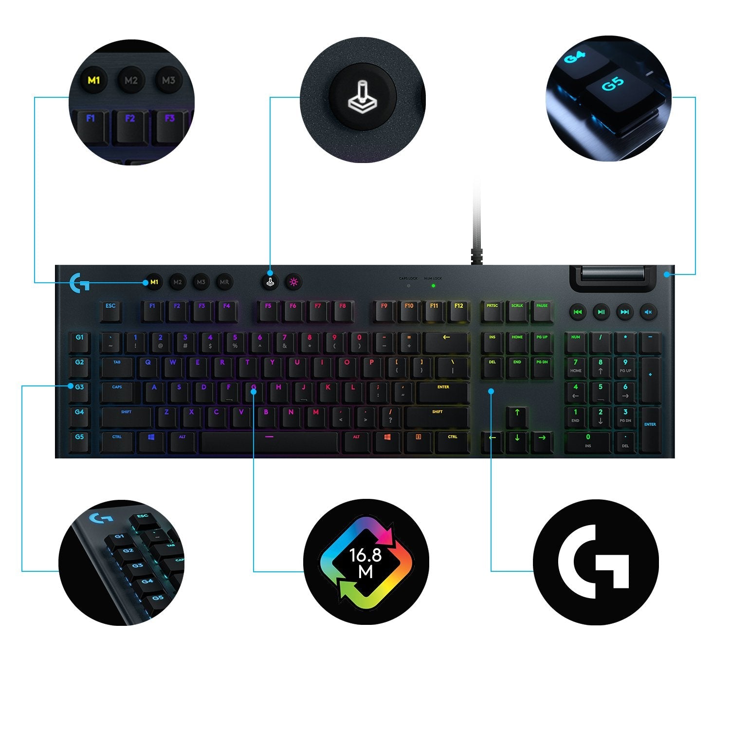 Teclado (Ingles) Logitech G815 Qwerty