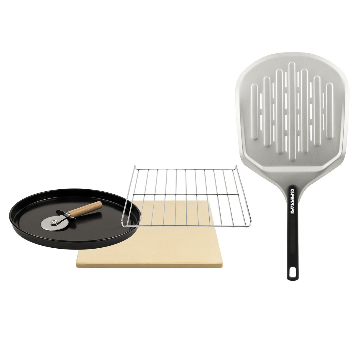 EAN 8055176402624 - G3 Ferrari Pronto Pizza 2 minuti fabricante de pizza y hornos 1 Pizza(s) 1700 W Negro, Plata imagen 14