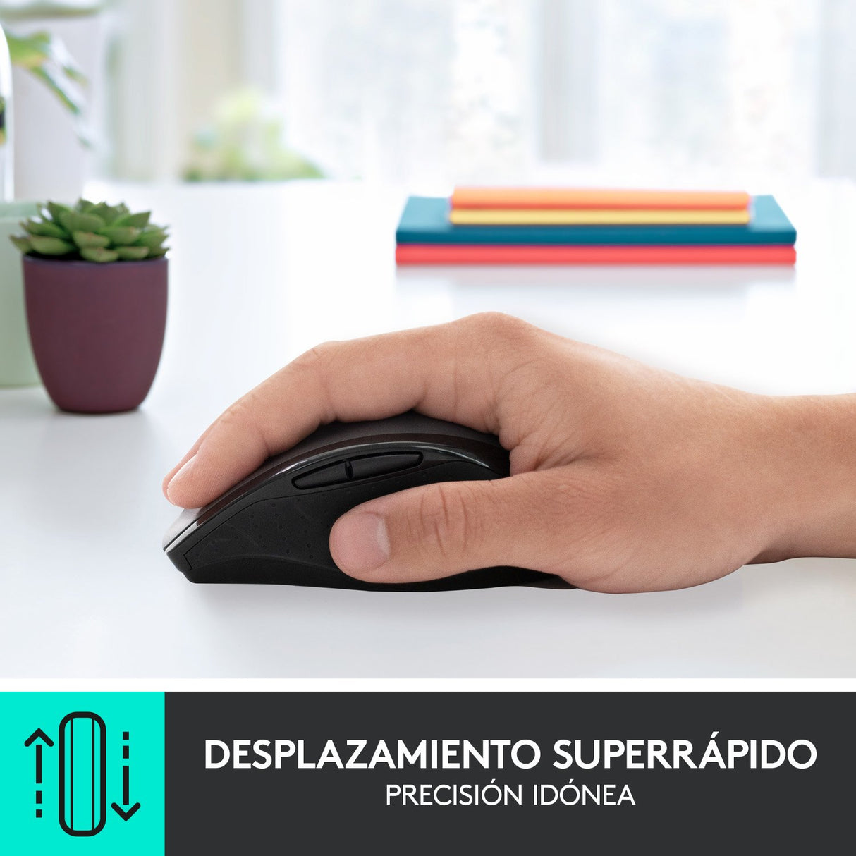 EAN 5099206023901 - Logitech Marathon M705 ratón Oficina mano derecha RF inalámbrico Óptico 1000 DPI imagen 10