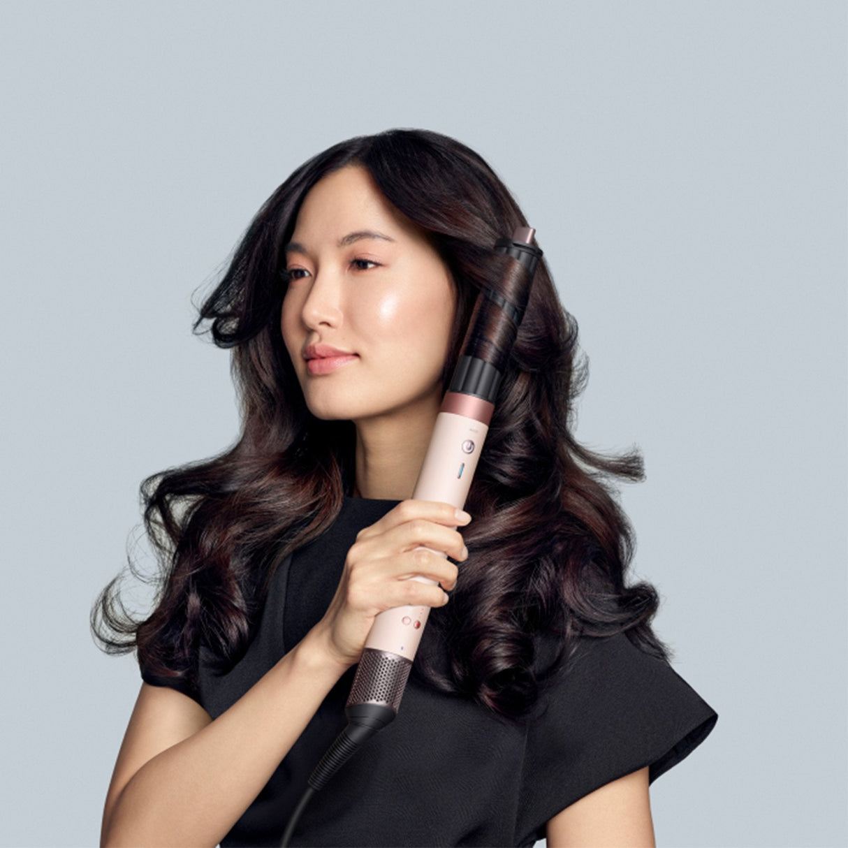 Dyson Airwrap Co-Anda2x Haarstyler Straight+Wavy Pink