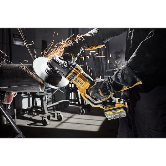Amoladora Angular Inalámbrica Dewalt Dcg460nk, 230 Mm, 54 Voltios Amarillo/Negro, Sin Batería Ni Cargador, En Estuche Dcg460nk-Xj